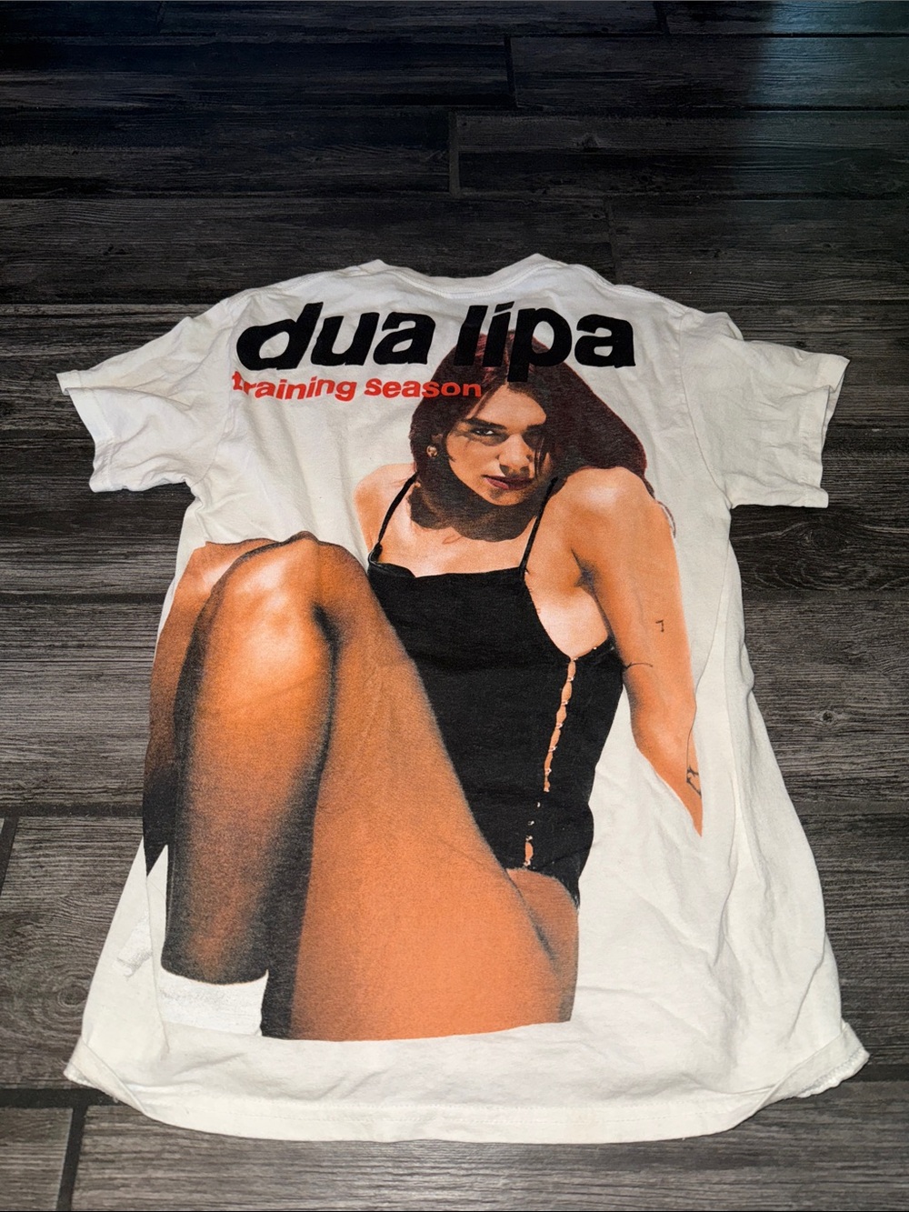Dua lipa training season shirt concert medium women’s shirt